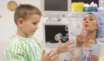 A nurse in BC Children's Hospital