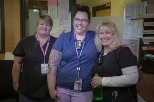 Nursing team at the Prince George Correctional Centre