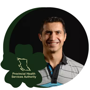 Portrait of smiling man